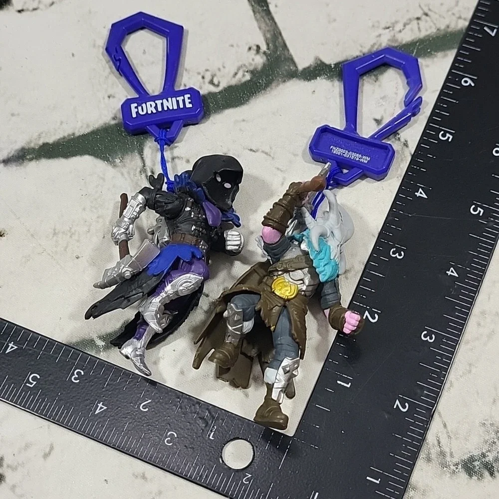 Fortnite Figures Backpack Clips Lot Of 2 Ragnarok Ravin By Epic‎ Games